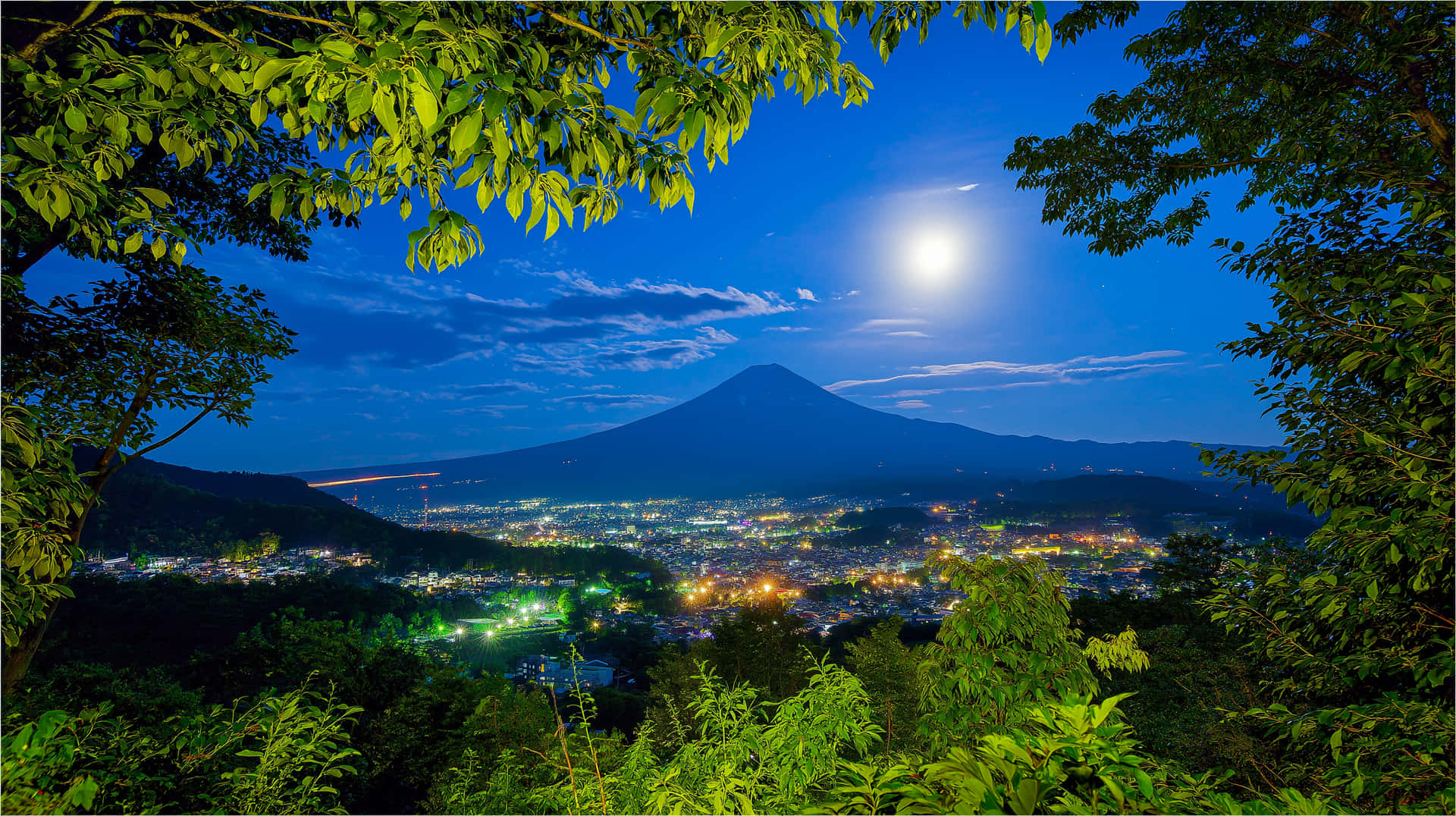 Modern Nature Screen Background