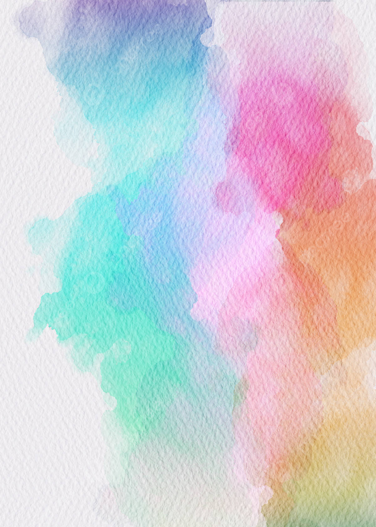 Modern Watercolor Mix Color Background Image