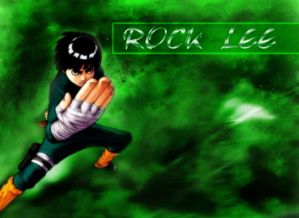 Naruto Rock Lee Green