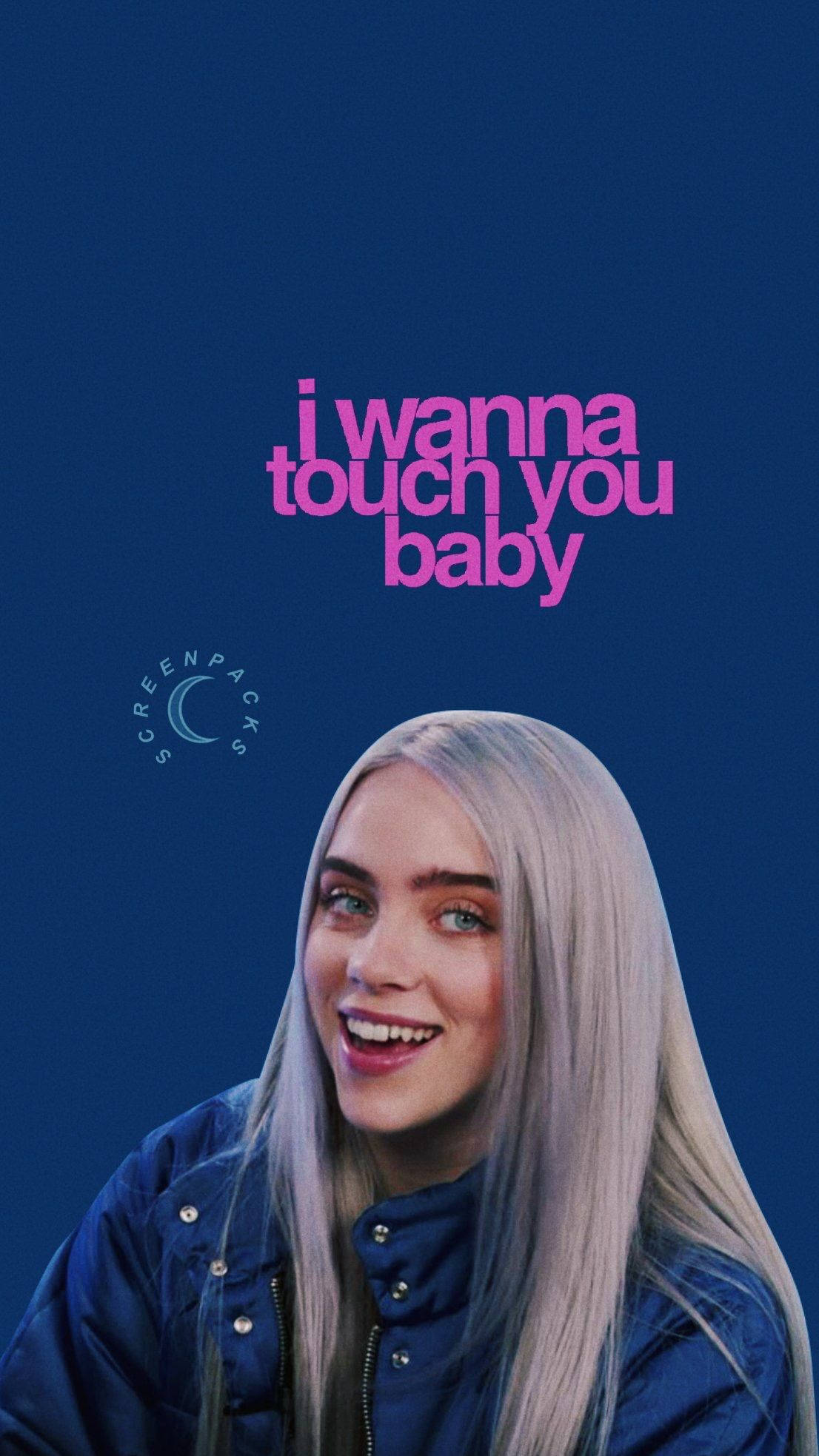 Professional Aesthetic Billie Eilish I Wanna Touch You Baby Background