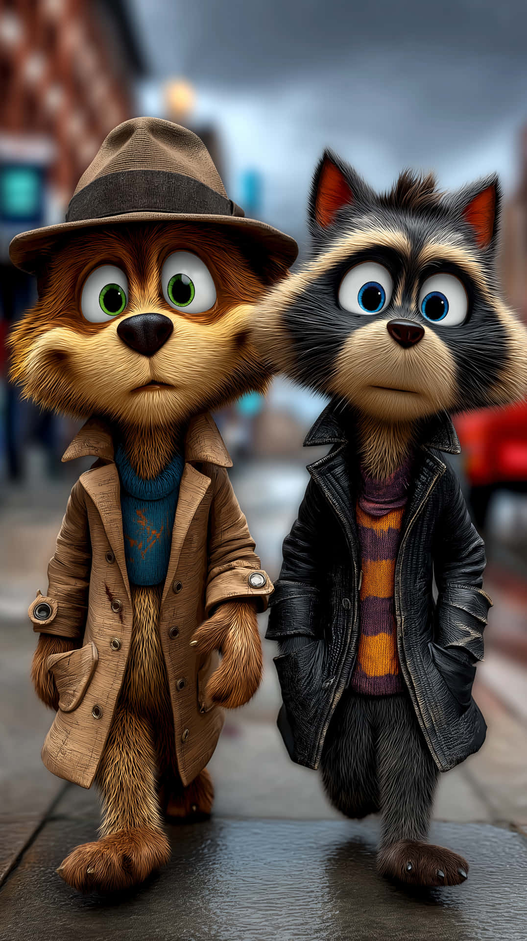 Stylish Fox HD Wallpaper