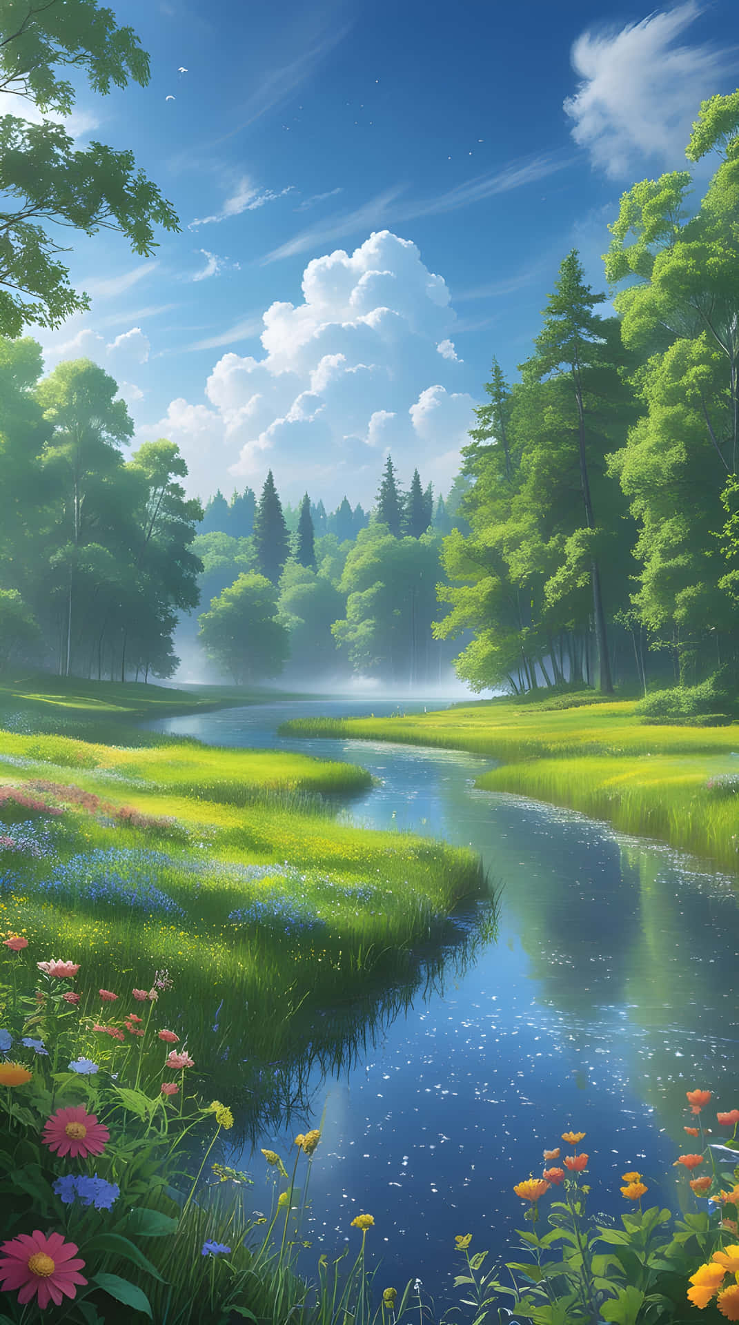 Stylish Nature Background Image