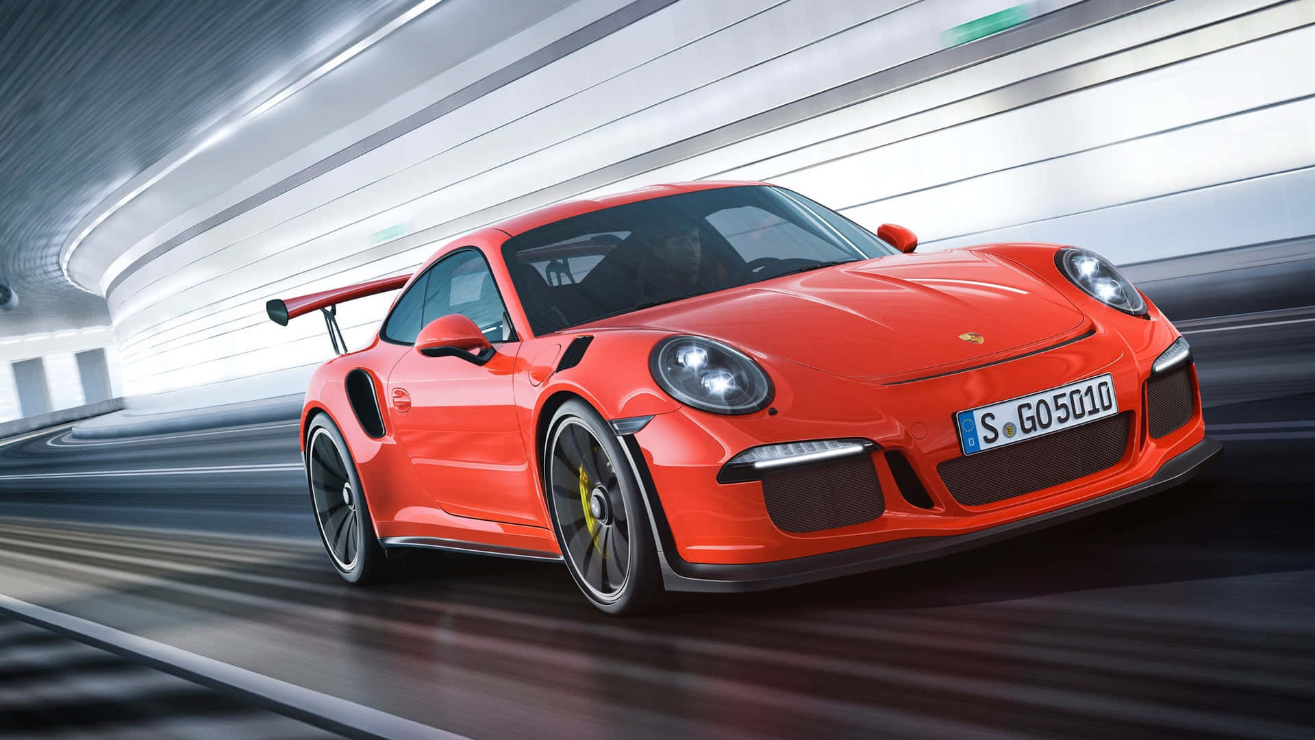 Ultra Porsche 911 Gt3 Rs Live Car Screen Background