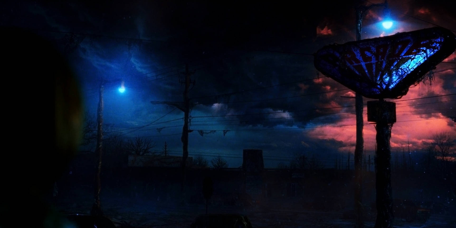 Ultra Stranger Things  Arcade Sign Wallpaper